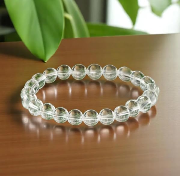 Beautiful Sphatik Bracelet Original Certified Pure Transparent Clear Crystals Sfatik ki Bracelet