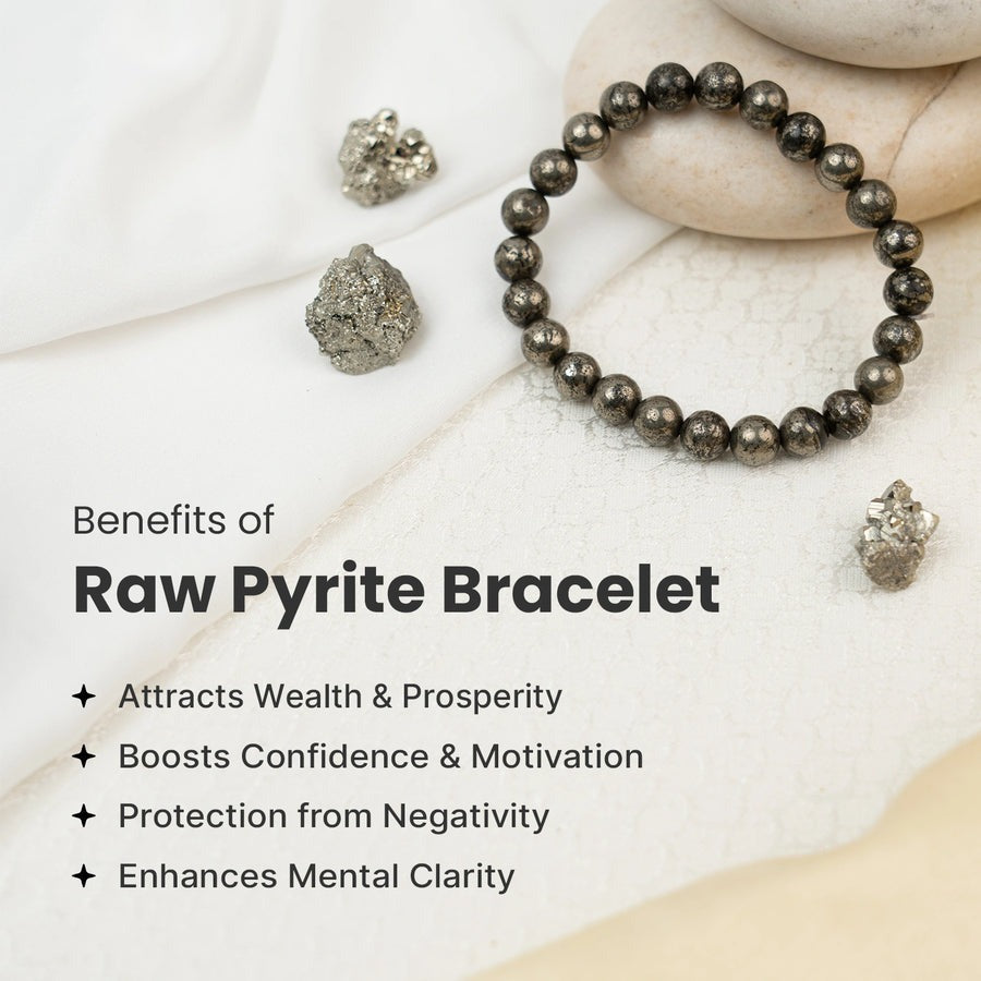 Pyrite Bracelet - To Be Ambitious & Goal-Oriented