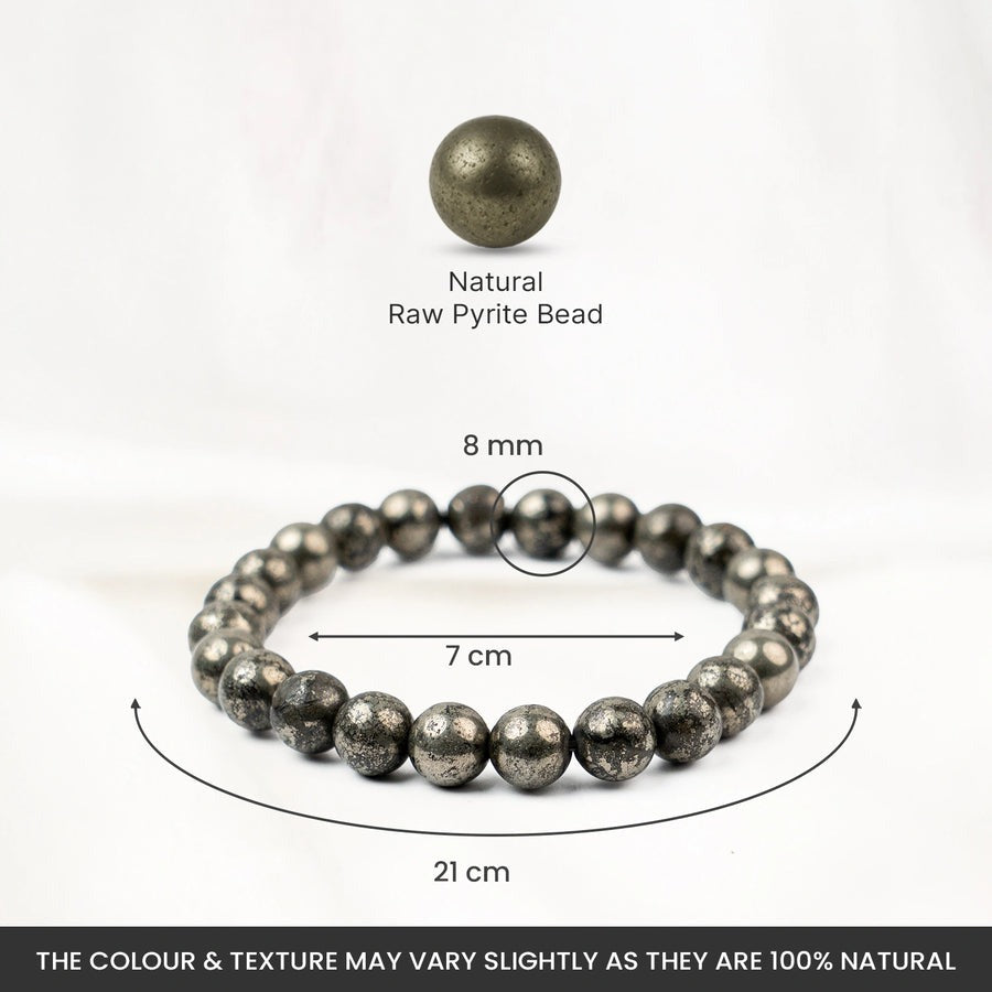 Pyrite Bracelet - To Be Ambitious & Goal-Oriented