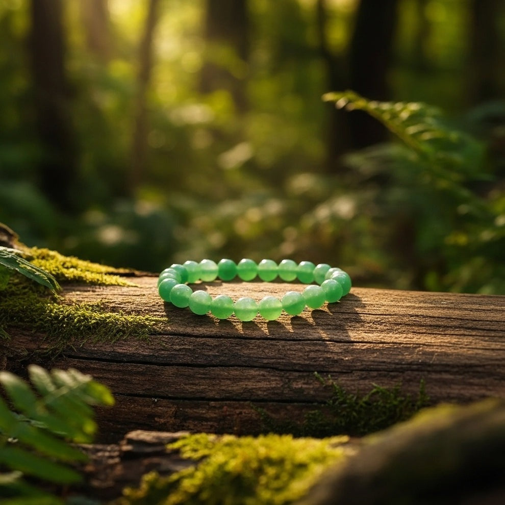 Green Aventurine Bracelet - For Sharp Mind & Academic Success