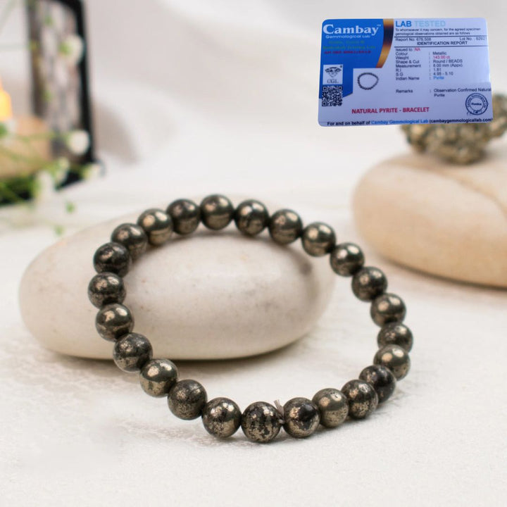 Pyrite Bracelet - To Be Ambitious & Goal-Oriented