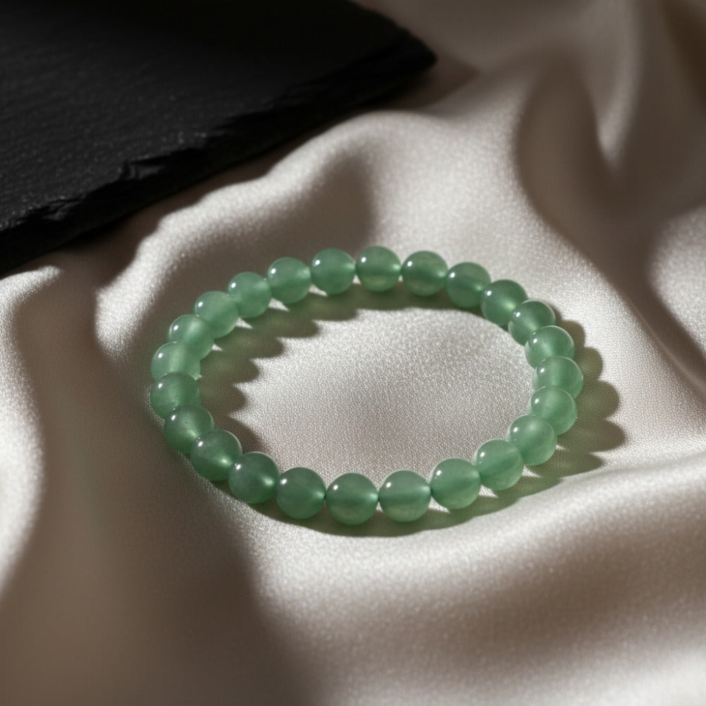 Green Aventurine Bracelet - For Sharp Mind & Academic Success