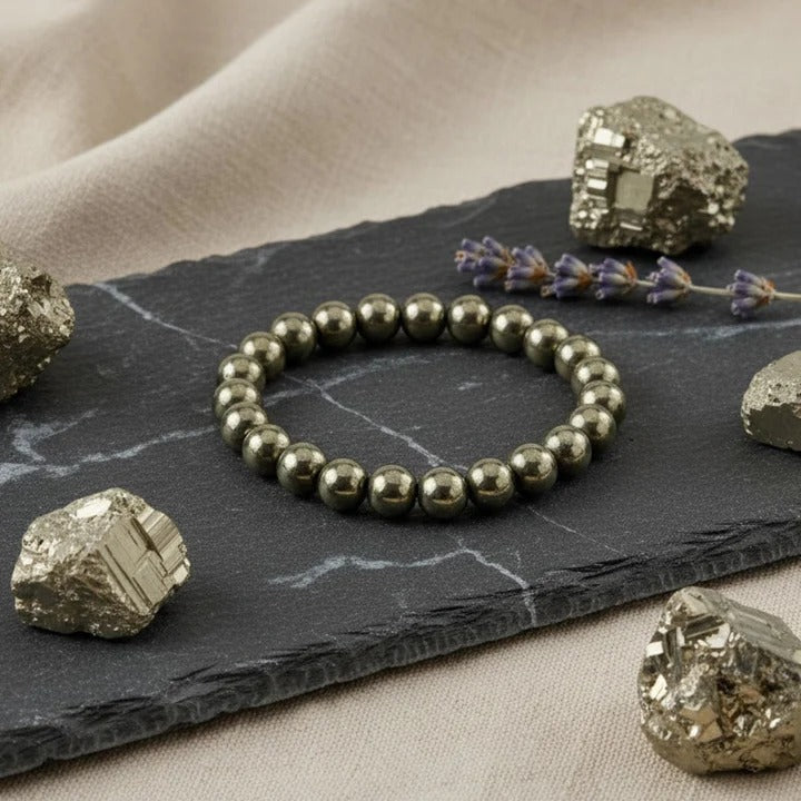 Pyrite Bracelet - To Be Ambitious & Goal-Oriented