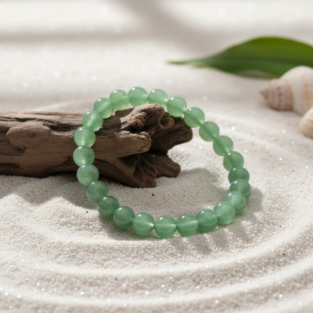 Green Aventurine Bracelet - For Sharp Mind & Academic Success