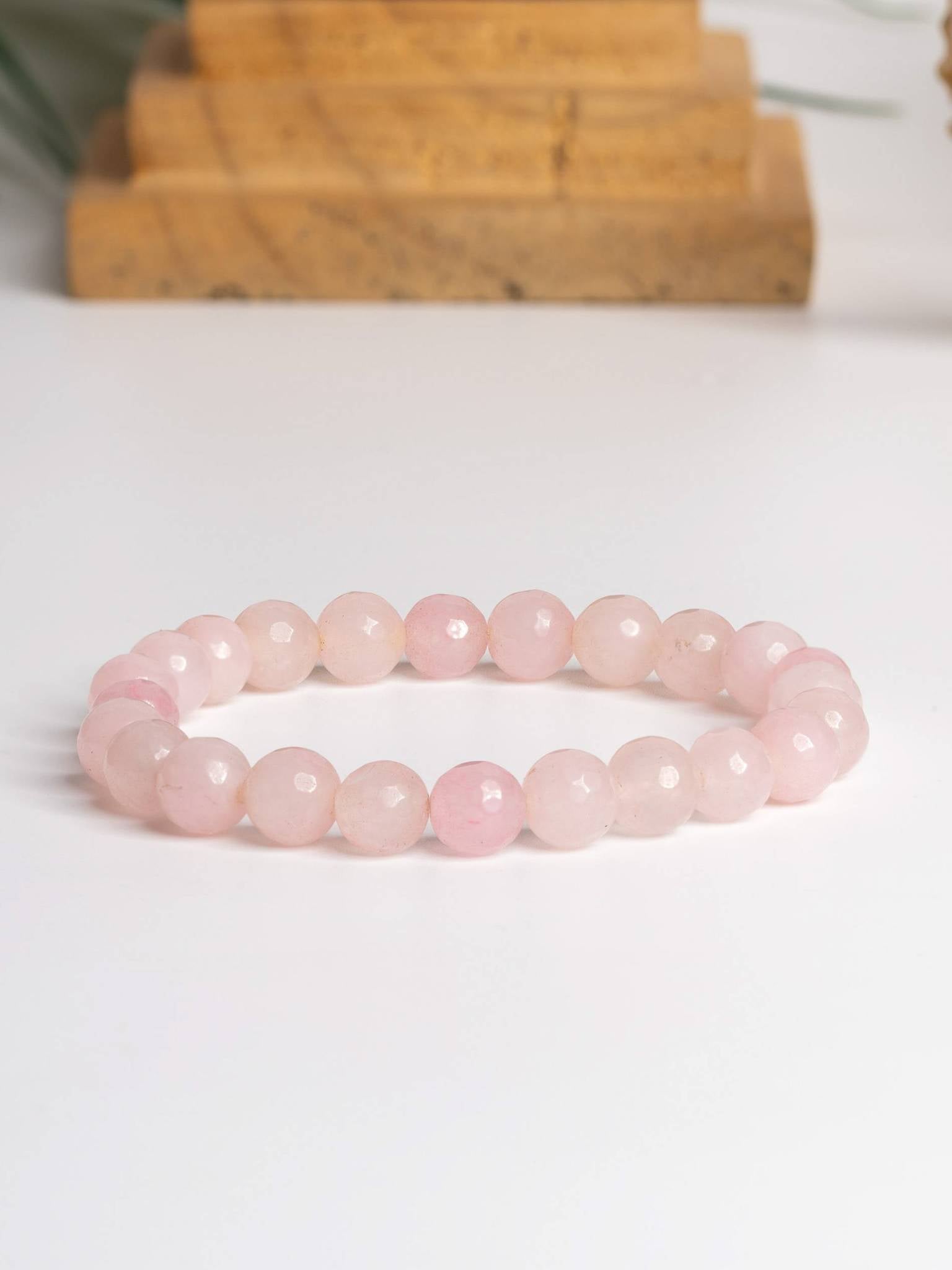 Rose Quartz Bracelet - To Enhance Beauty & Ideal Body Shape