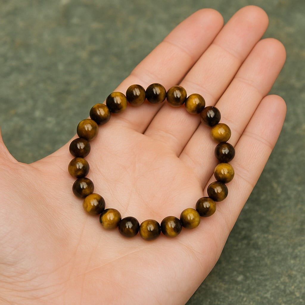 Tiger Eye Bracelet - To Gain Success & Stability in Life