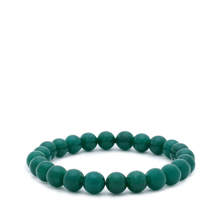 Natural Green Jade Bead Bracelet | Luck, Prosperity & Harmony Bracelet